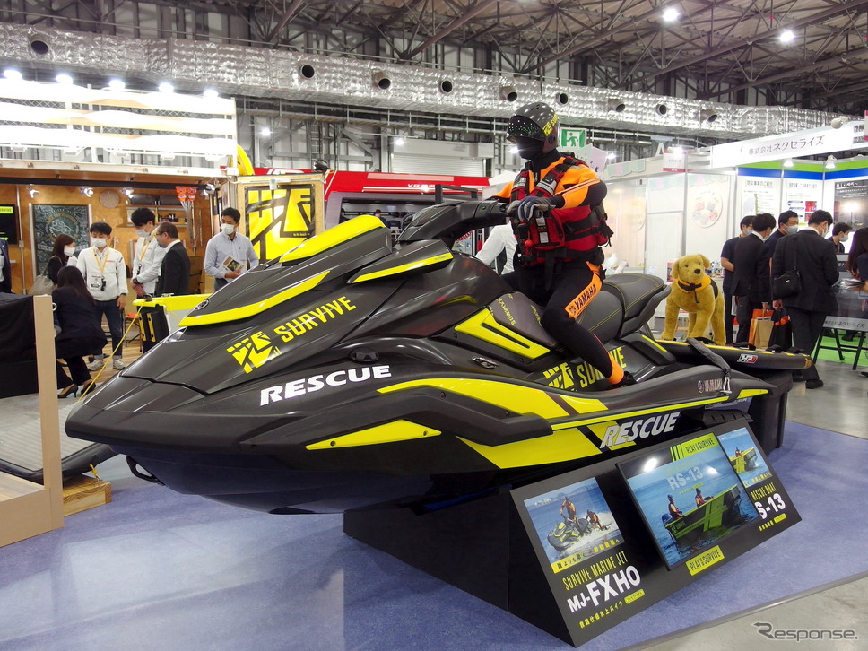 ヤマハ発動機(危機管理産業展2021)《写真撮影 高木啓》