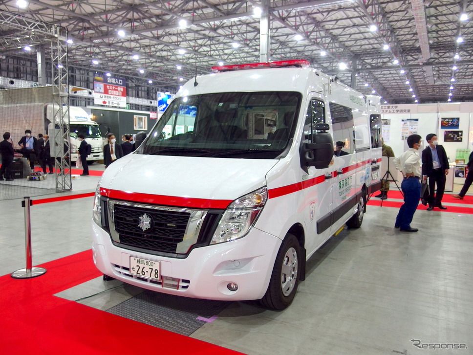 東京消防庁(危機管理産業展2021)《写真撮影 高木啓》