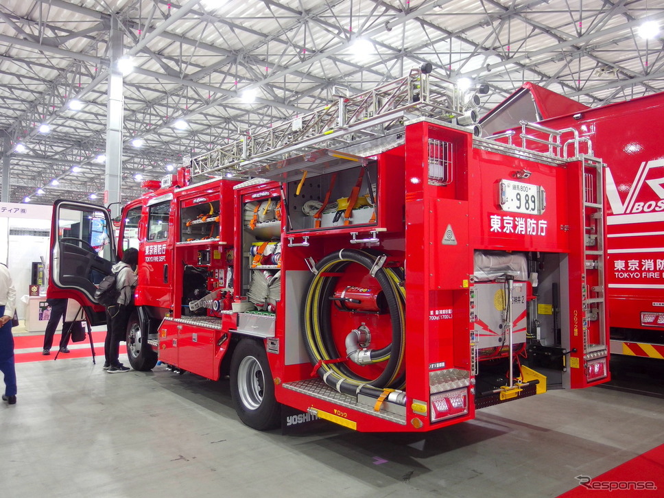 東京消防庁(危機管理産業展2021)《写真撮影 高木啓》