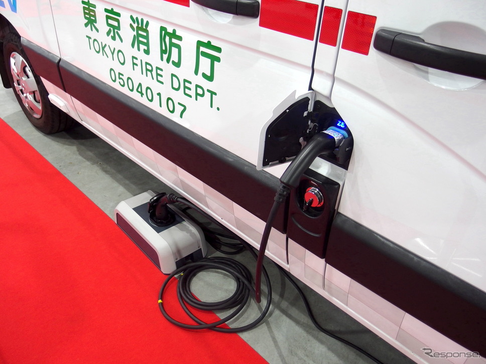 東京消防庁(危機管理産業展2021)《写真撮影 高木啓》