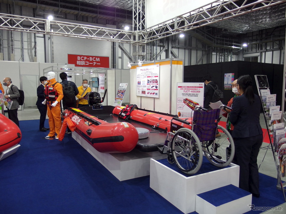 アキレス(危機管理産業展2021)《写真撮影 高木啓》