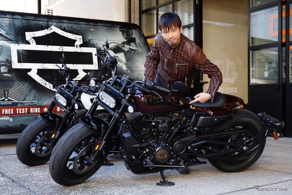 ハーレーダビッドソン スポーツスターS《写真撮影 小林岳夫》