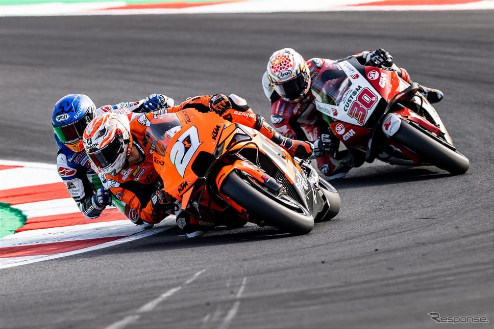 イケル・レクオーナ(#27、MotoGP、2021年MotoGP第16戦サンマリノGP)《photo by KTM》