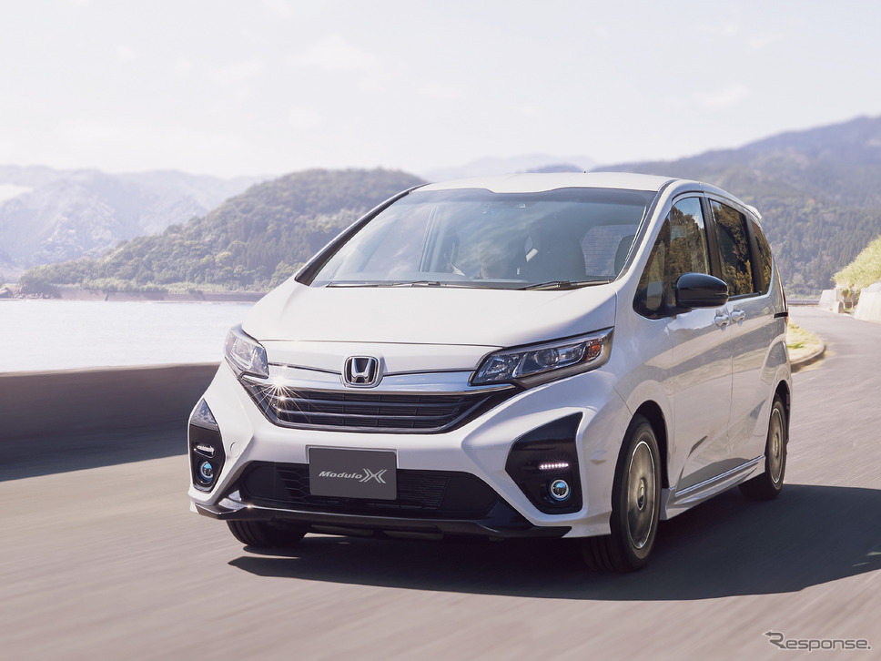 2021年度上半期、日本国内で最も売れたホンダの登録車はフリード。《写真提供 ホンダ》