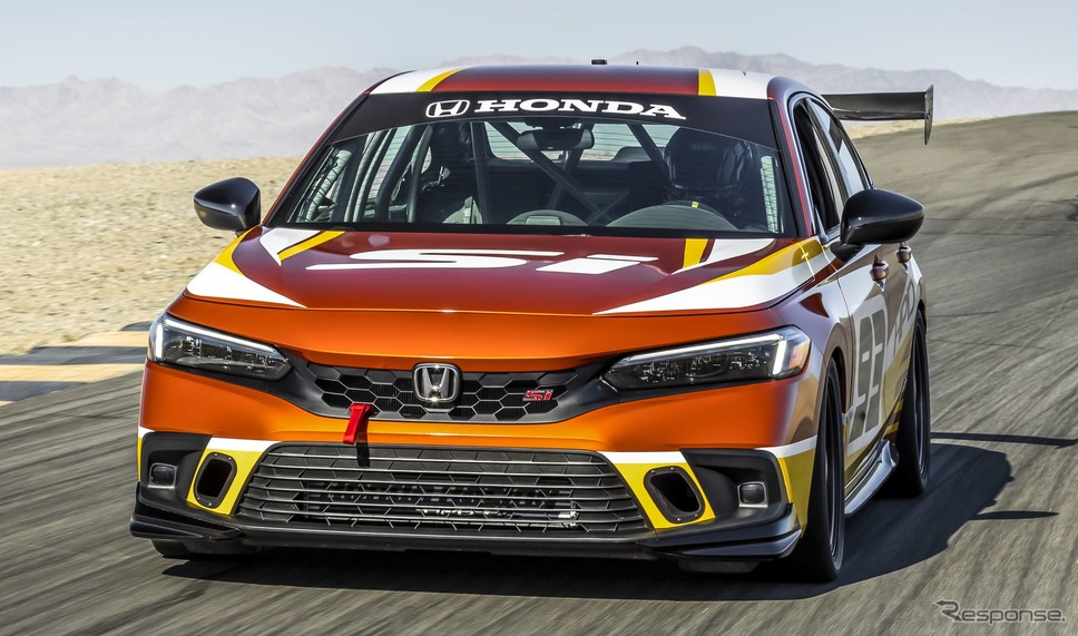 ホンダ HPD シビック Si レースカーのプロトタイプ《photo by Honda》