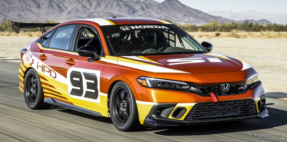 ホンダ HPD シビック Si レースカーのプロトタイプ《photo by Honda》