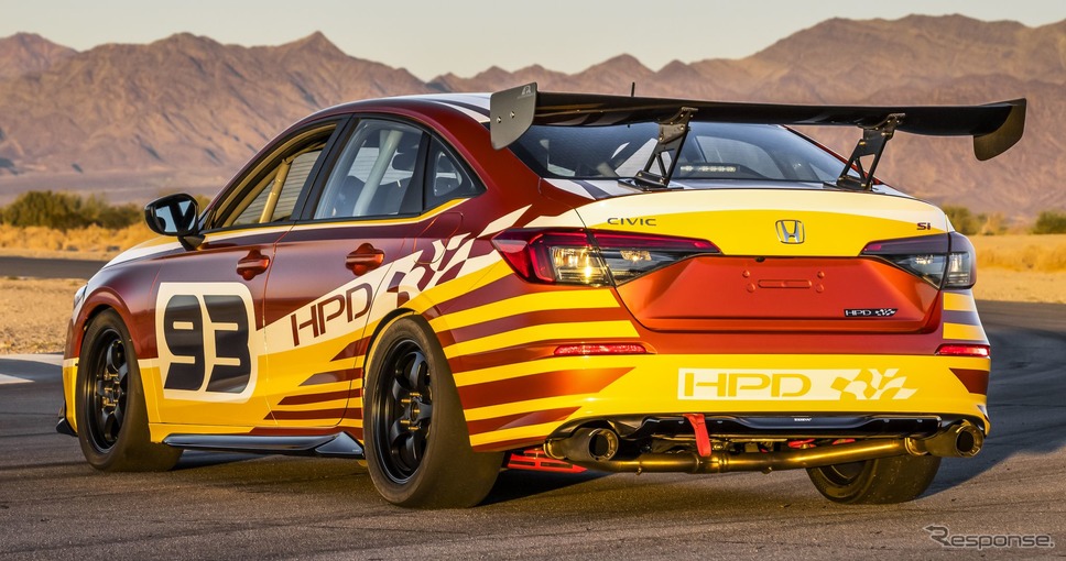 ホンダ HPD シビック Si レースカーのプロトタイプ《photo by Honda》