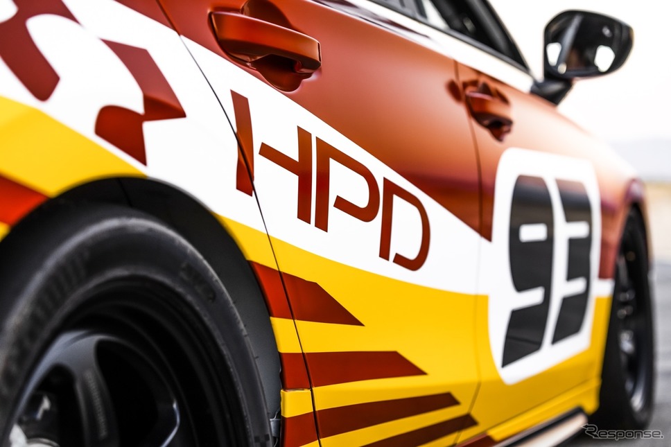 ホンダ HPD シビック Si レースカーのプロトタイプ《photo by Honda》