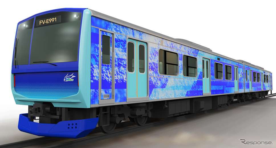 燃料電池ハイブリッド電車:JR東日本、日立製作所、トヨタ自動車が共同開発《写真提供 トヨタ自動車》