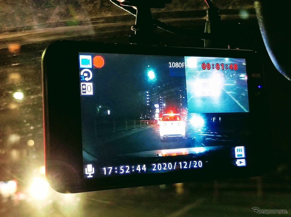 ドライブレコーダーに映るあおり運転(イメージ)《写真提供 AC》