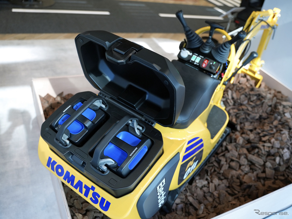 電動パワーショベル《写真提供 ホンダ》
