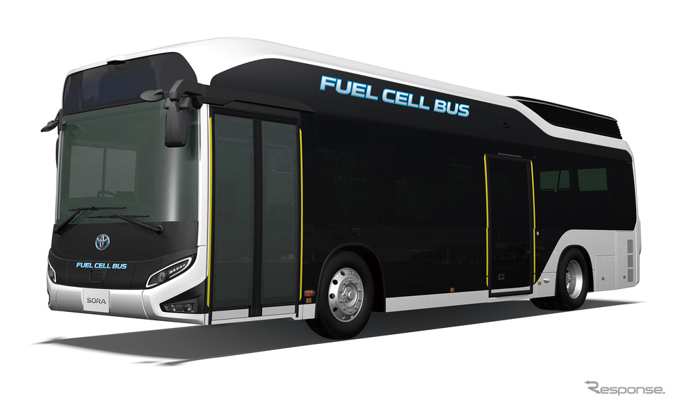 燃料電池バス:トヨタSORA《写真提供 トヨタ自動車》