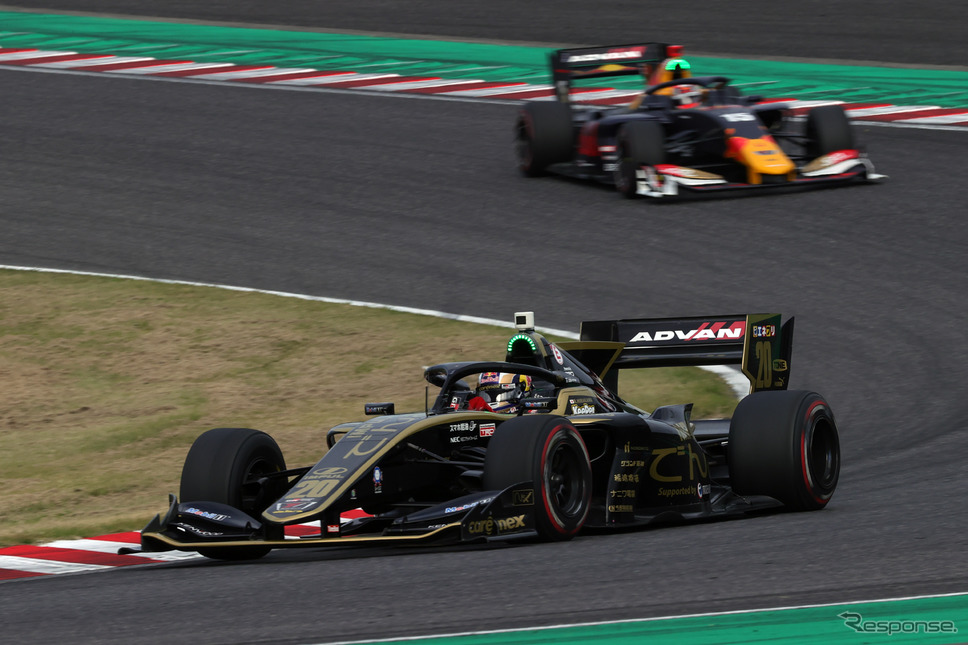 2位の#20 平川亮(carenex TEAM IMPUL)《撮影 竹内英士》