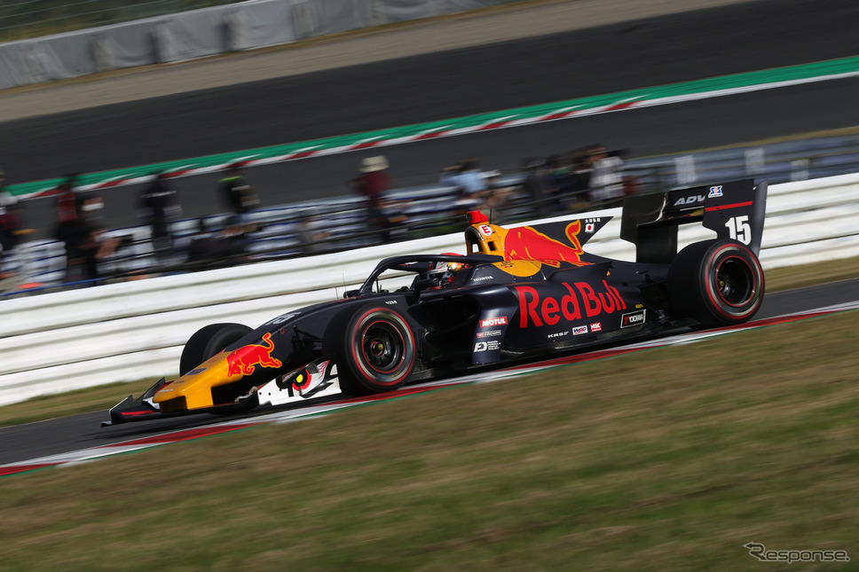 5位の#15 大津弘樹(Red Bull MUGEN Team Goh)《撮影 竹内英士》
