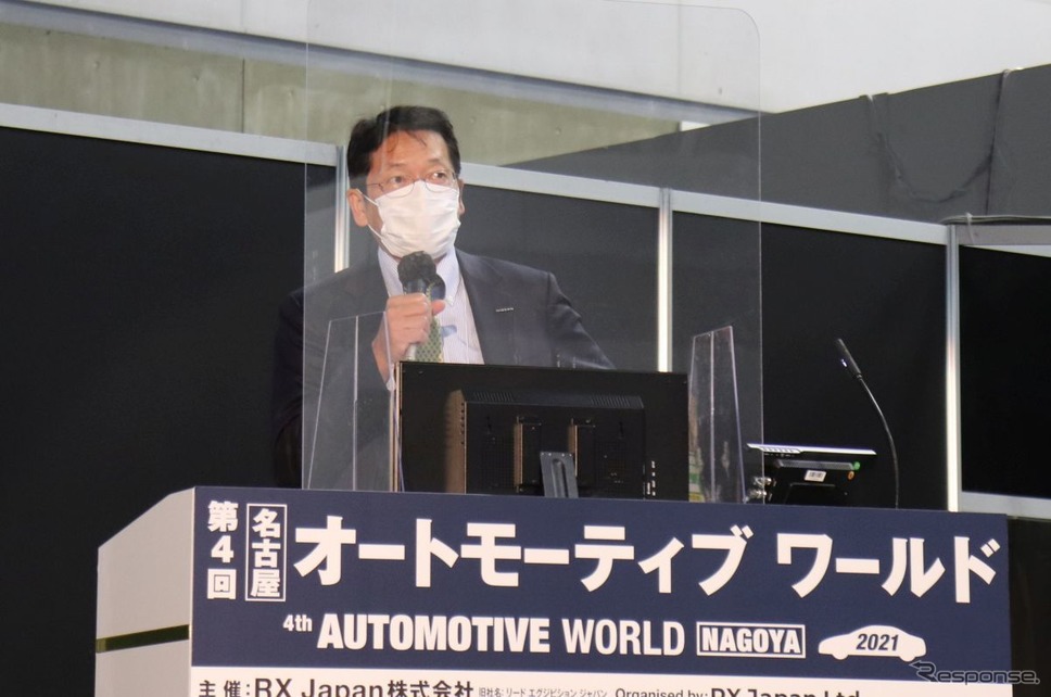 JASPAR代表理事 日産自動車理事 吉澤隆氏《写真撮影 中尾真二》