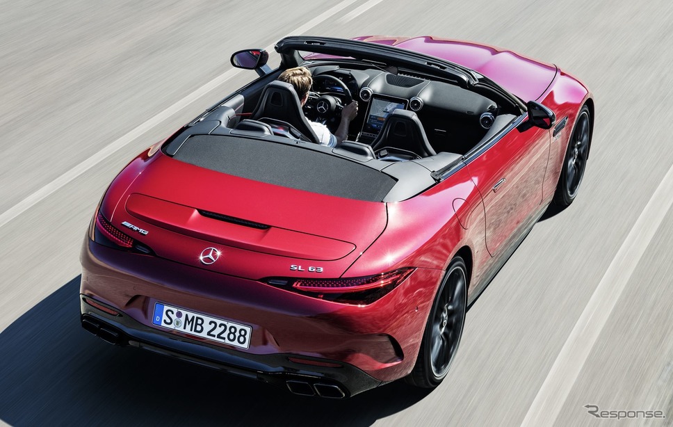 メルセデスAMG SL のSL 63 4MATIC+《photo by Mercedes-Benz》