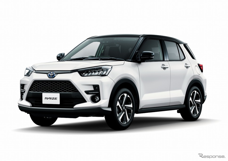トヨタ ライズ Z（ハイブリッド・2WD）（ブラックマイカメタリック×シャイニングホワイトパール）《写真提供 トヨタ自動車》