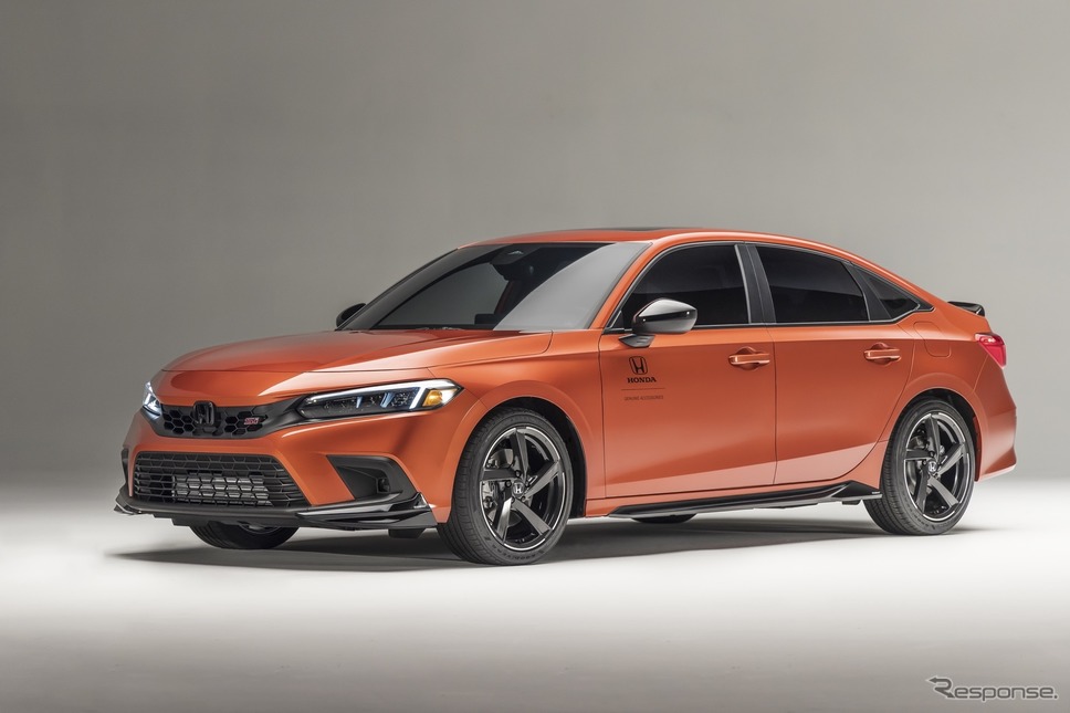 ホンダ・シビック Si 新型の「HPD」パーツ装着車《photo by Honda》