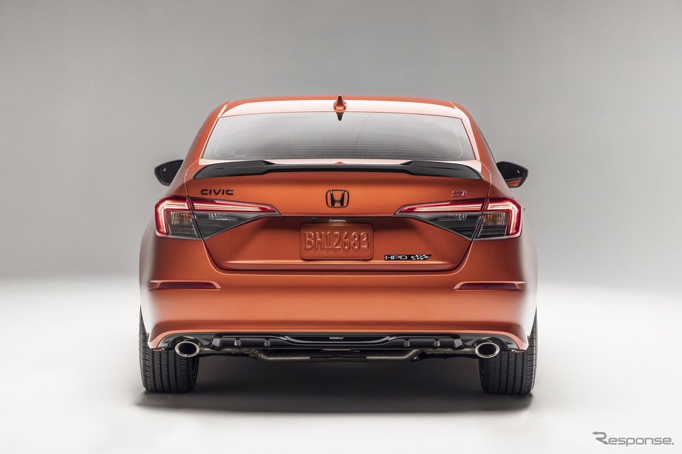 ホンダ・シビック Si 新型の「HPD」パーツ装着車《photo by Honda》