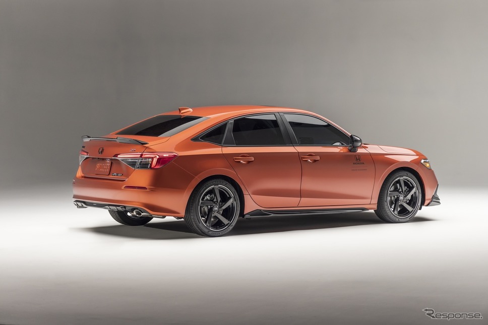 ホンダ・シビック Si 新型の「HPD」パーツ装着車《photo by Honda》