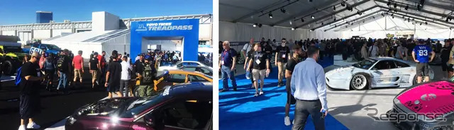 SEMA Show 2019でのTOYO TIRES TREADPASSの様子《写真提供 TOYO TIRE》