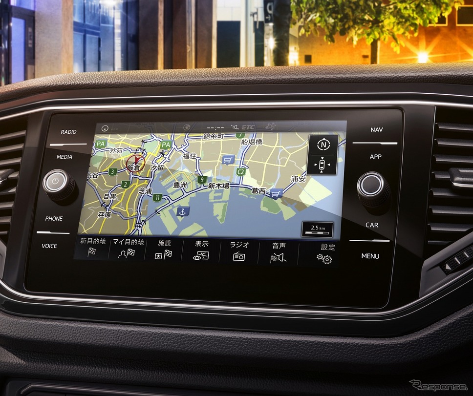 VW Tロック ブラックスタイル Volkswagen純正インフォテイメントシステム Discover Media《写真提供 フォルクスワーゲン グループ ジャパン》