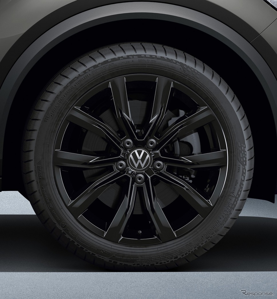 VW Tロック ブラックスタイル 7J×18アルミホイール(10スポーク)《写真提供 フォルクスワーゲン グループ ジャパン》