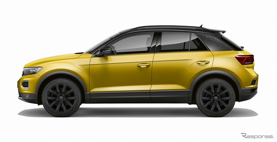 VW Tロック ブラックスタイル(ターメリックイエローメタリック)《写真提供 フォルクスワーゲン グループ ジャパン》