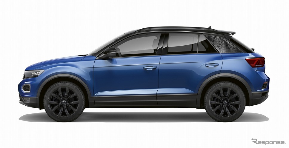 VW Tロック ブラックスタイル(ラヴェンナブルーメタリック)《写真提供 フォルクスワーゲン グループ ジャパン》