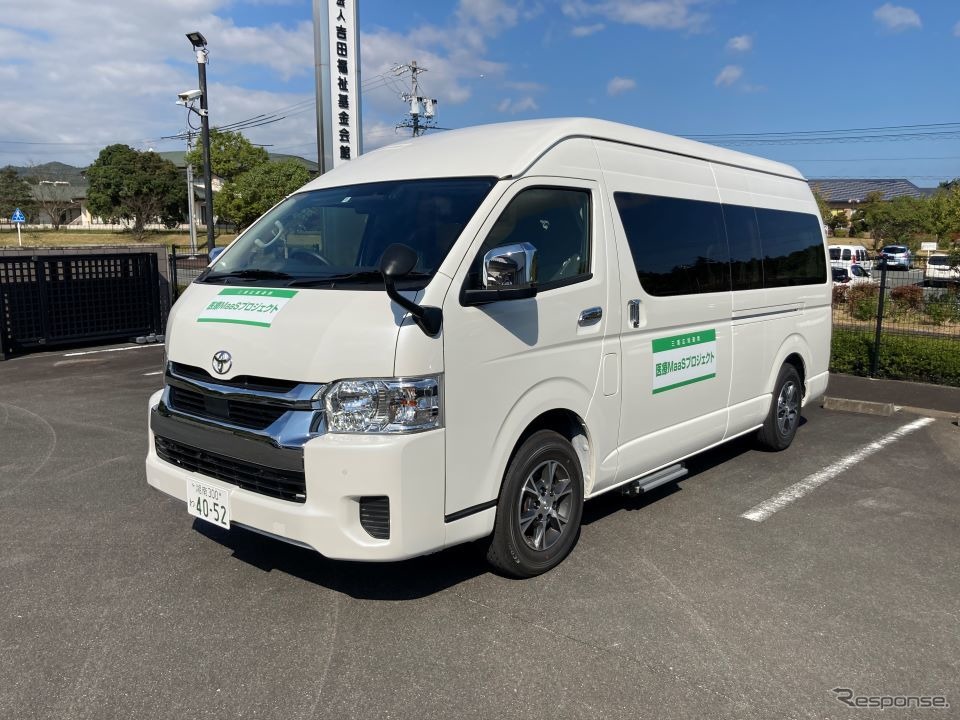 医療MaaSに使用するマルチタスク車両《画像提供 MONETテクノロジーズ》