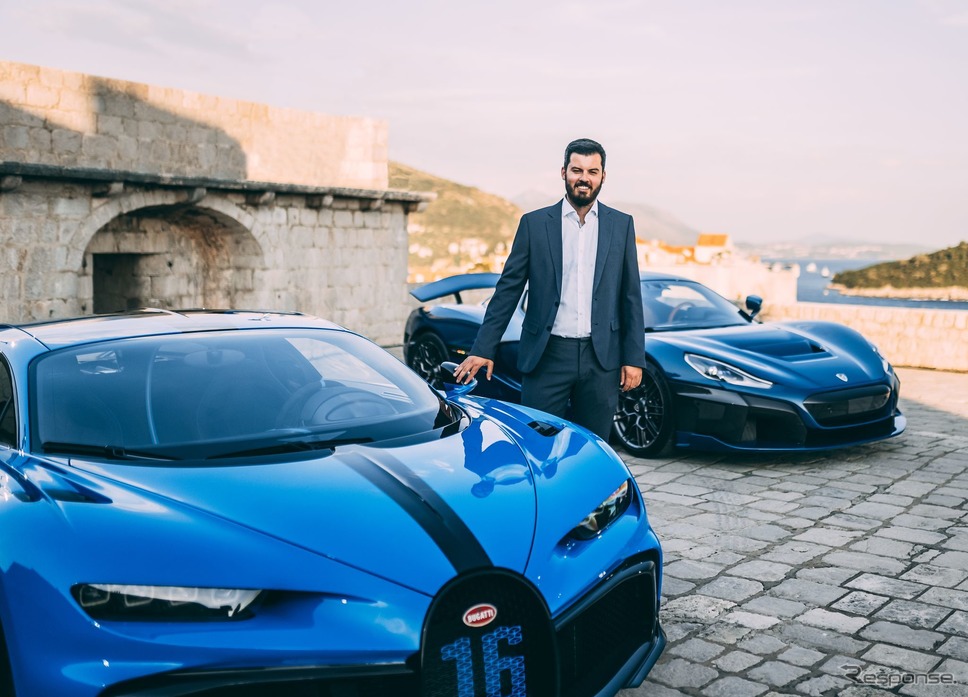 ブガッティ・リマックのCEOに就任したリマックのマテ・リマックCEO《photo by Bugatti》