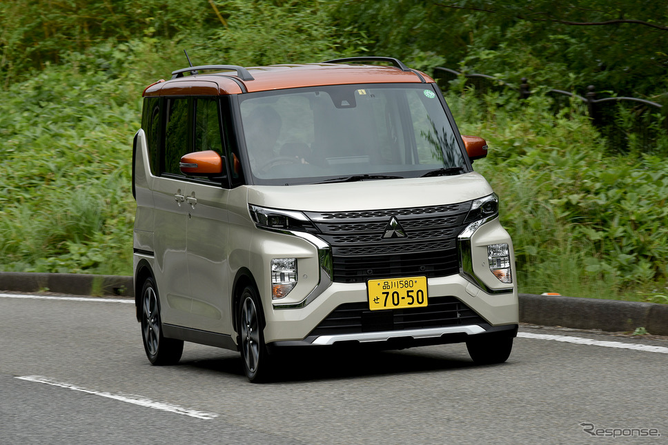 三菱eKクロススペース《写真撮影 中野英幸》