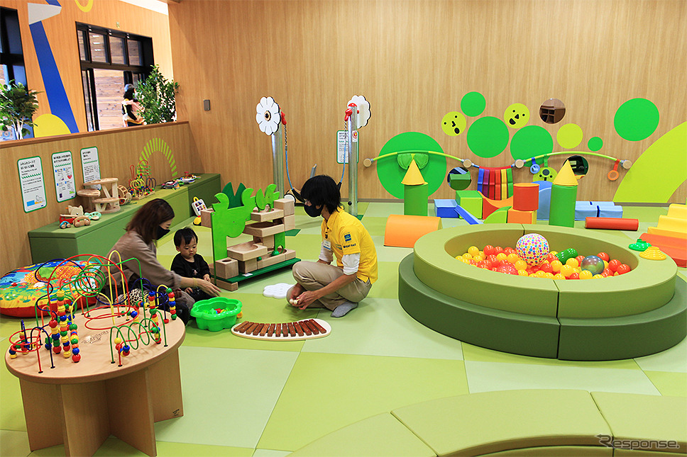 ボートレースとこなめに11月6日オープンしたBOAT KIDS PARK モーヴィとこなめ《写真撮影 大野雅人》