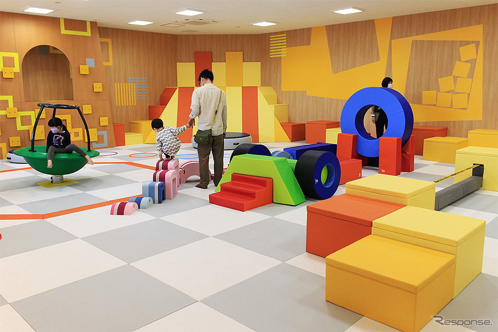 ボートレースとこなめに11月6日オープンしたBOAT KIDS PARK モーヴィとこなめ《写真撮影 大野雅人》