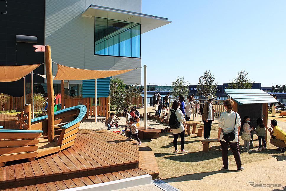 ボートレースとこなめに11月6日オープンしたBOAT KIDS PARK モーヴィとこなめ《写真撮影 大野雅人》