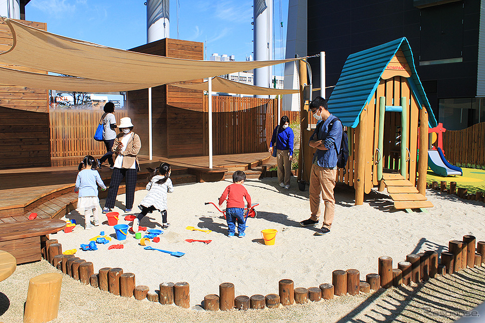 ボートレースとこなめに11月6日オープンしたBOAT KIDS PARK モーヴィとこなめ《写真撮影 大野雅人》