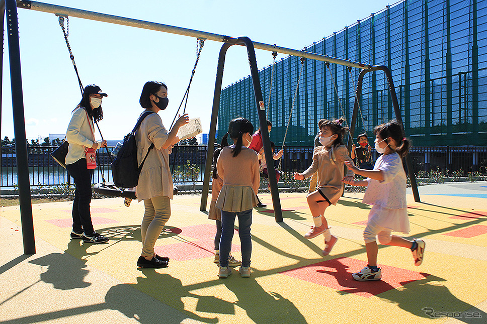 ボートレースとこなめに11月6日オープンしたBOAT KIDS PARK モーヴィとこなめ《写真撮影 大野雅人》