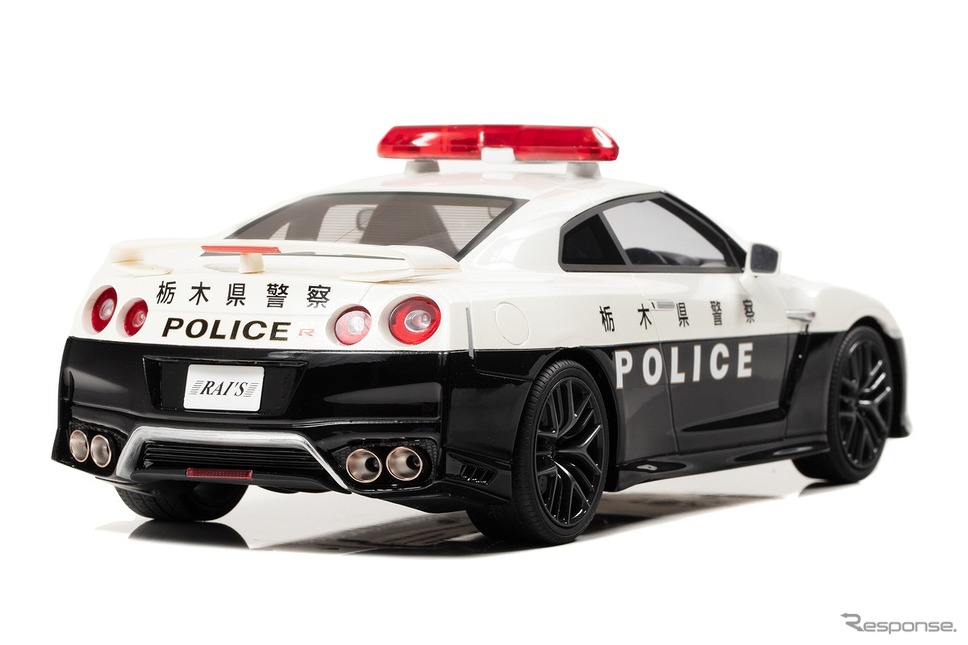 日産 GT-R（R35）2018 栃木県警察高速道路交通警察隊車両《写真提供 ヒコセブン》