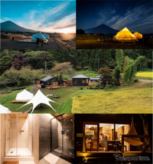 マウントフジ里山バケーション《写真提供 キャンピングカー株式会社》