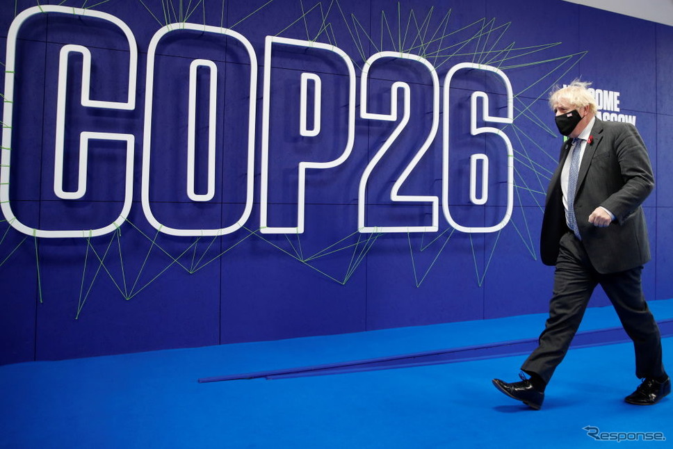 ボリス・ジョンソン英首相(COP26)Getty Images News/ゲッティイメージズ