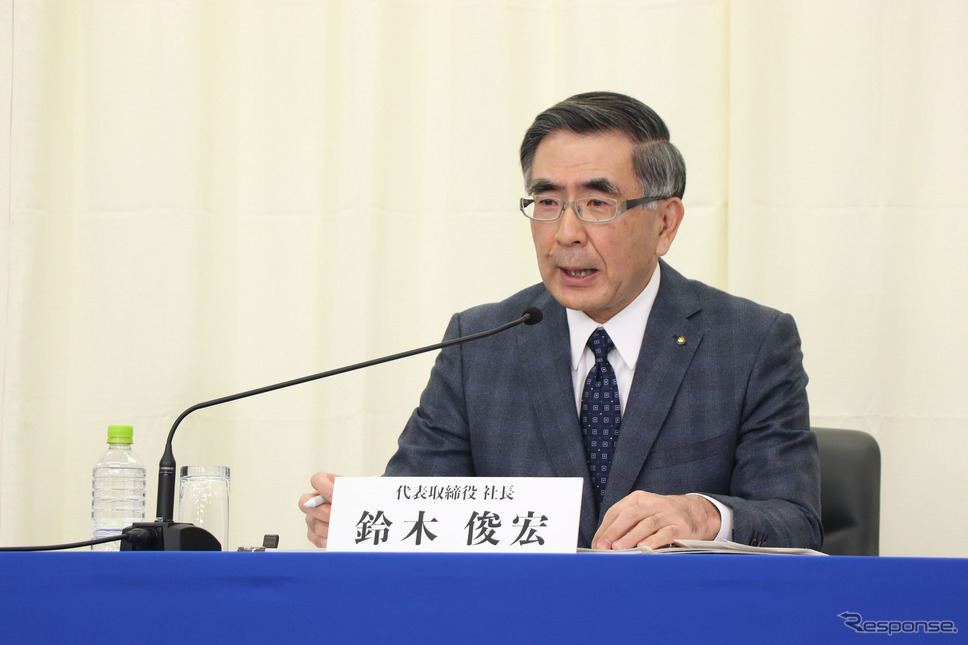 スズキの鈴木俊宏社長(参考画像)《写真提供 スズキ》