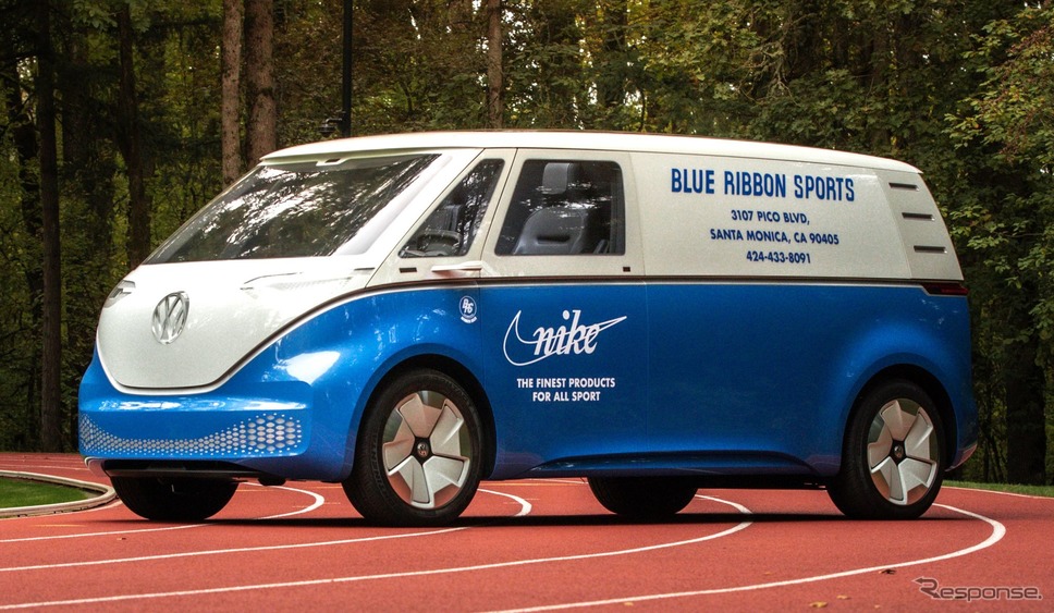 フォルクスワーゲン ID. BUZZ カーゴ のナイキ・ファースト・デリバリー仕様《photo by VW》