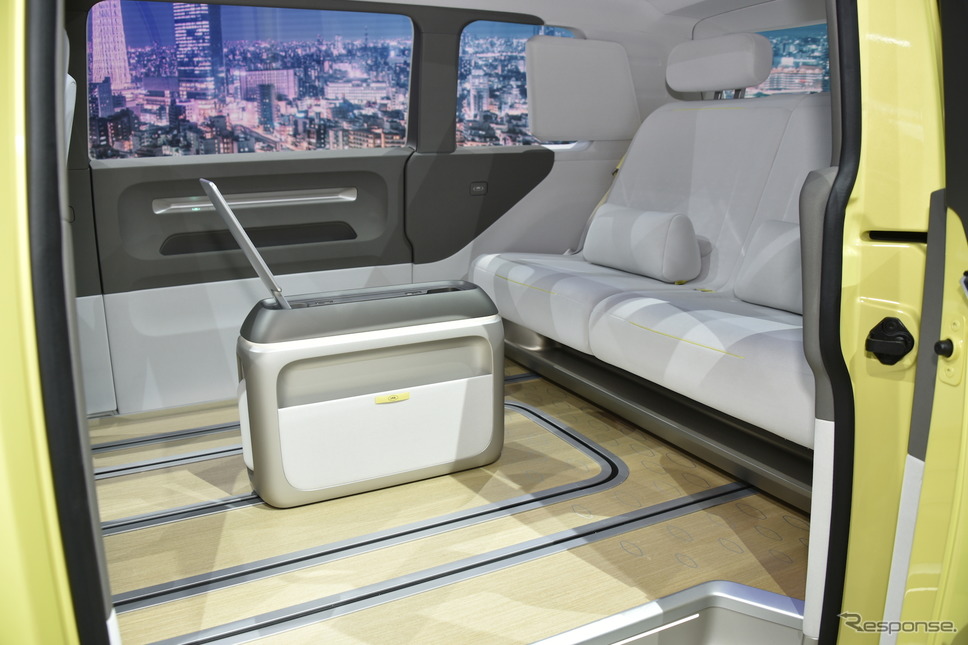 VW I.D.BUZZ(東京モーターショー2017)《撮影 平原克彦》