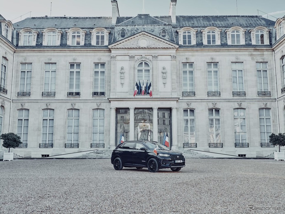 フランス大統領の新しい公用車、DS7クロスバック・エリゼ《photo by DS》