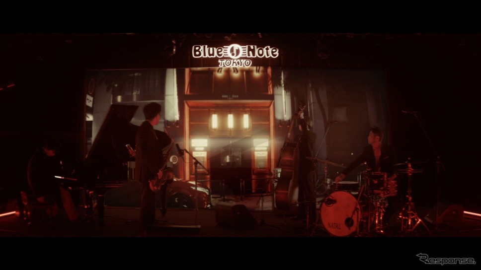 NISSAN AURA × BLUE NOTE TOKYO THE D"LIVE" SESSION(コンセプトムービー)《写真提供 日産自動車》