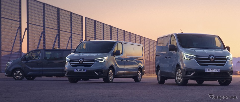 ルノー・トラフィック 改良新型《photo by Renault》