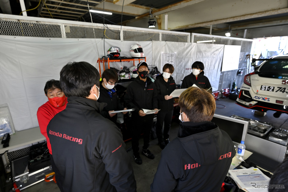 ST-2クラスに参戦する「Honda R&D Challenge」《撮影 雪岡直樹》