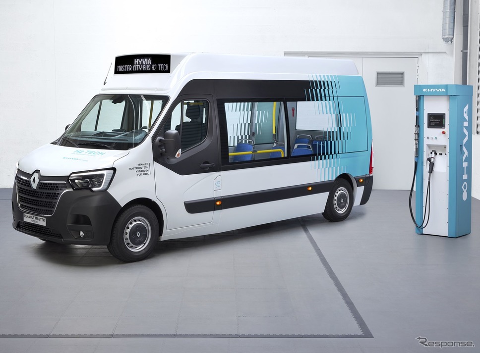 ルノー・マスター・シティバス H2-TECH のプロトタイプ《photo by Renault》