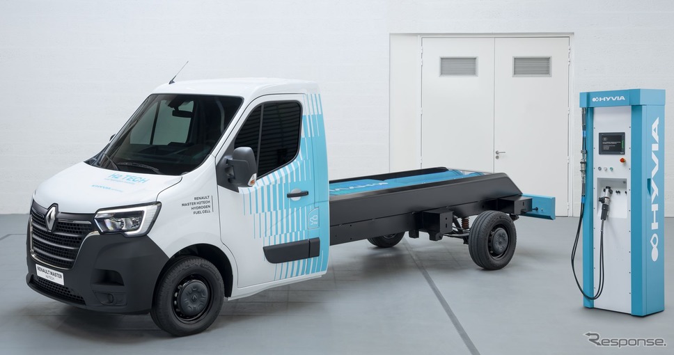 ルノー・マスター・シャシーキャブ H2-TECH のプロトタイプ《photo by Renault》