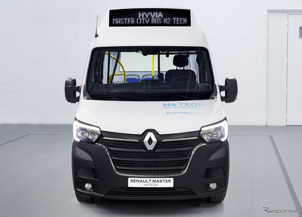 ルノー・マスター・シティバス H2-TECH のプロトタイプ《photo by Renault》